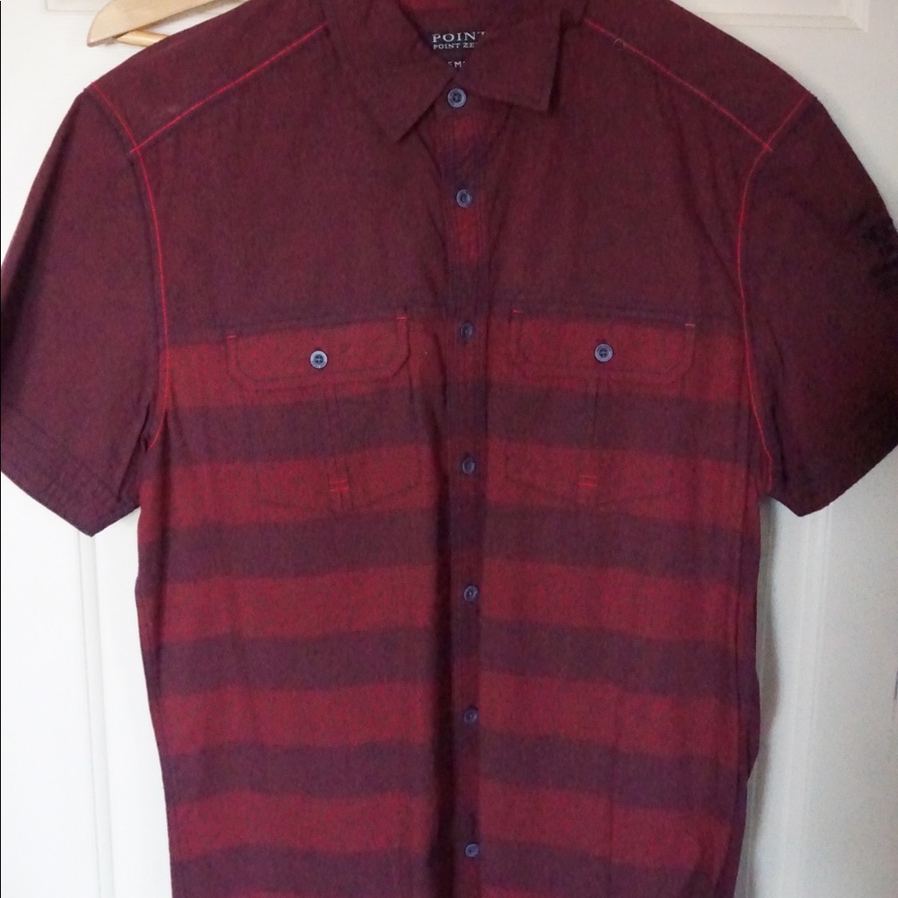 Short sleeve button up shirt
